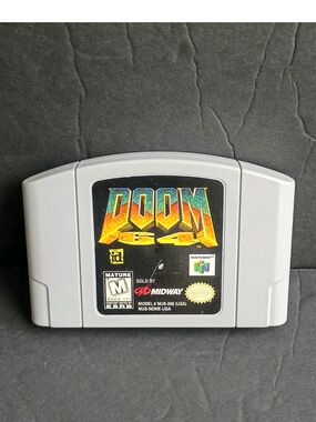 Doom 64 (Nintendo 64, 1997) - Cartridge Only - Tested and Working